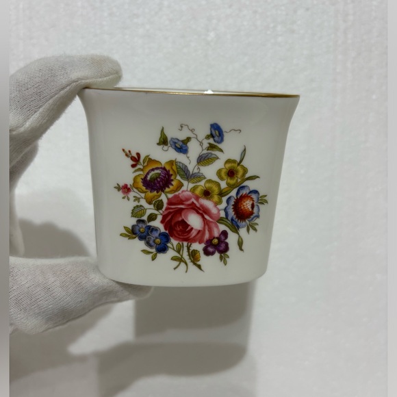 Vintage Royal Worcester Bone China Toothpick Holder - Picture 4 of 7